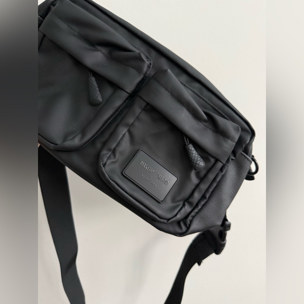 Makeup By Mario × Sephora Black Fanny Pack Waist Bag Belt Bag limited edition
